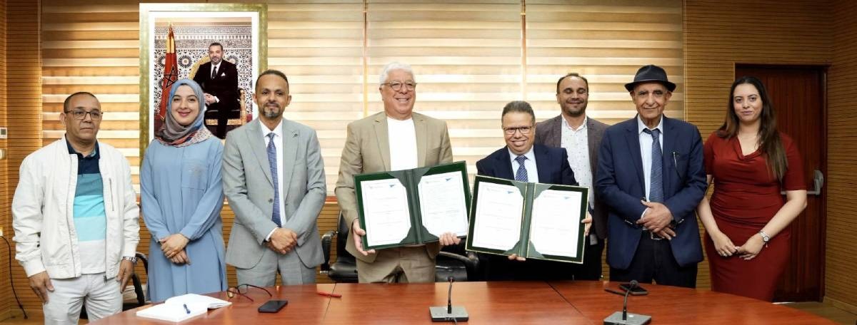 Signature d'une Convention de Partenariat entre le CHUIS Ibn Sina et la Fondation Mohammed VI des Sciences et de la Santé